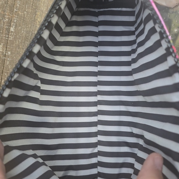 Marc Teteo Floral Dog Print Makeup Pouch, NWT - Picture 3 of 5